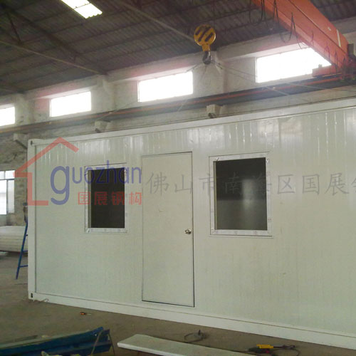 集裝箱房安裝后